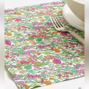 J. Crew Liberty Set of 4 Floral Placemats NWT